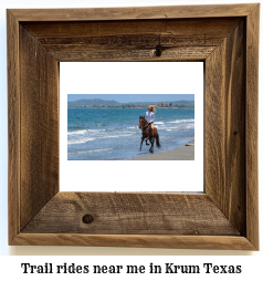 trail rides near me in Krum, Texas